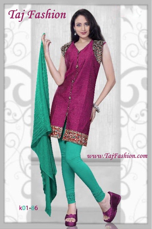 Kurti summer clothing  cotton tunics from India and matching leggings