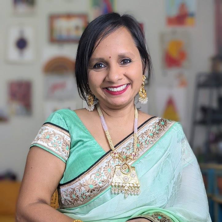 Nisha, owner and stylist at Taj Fashion Austin